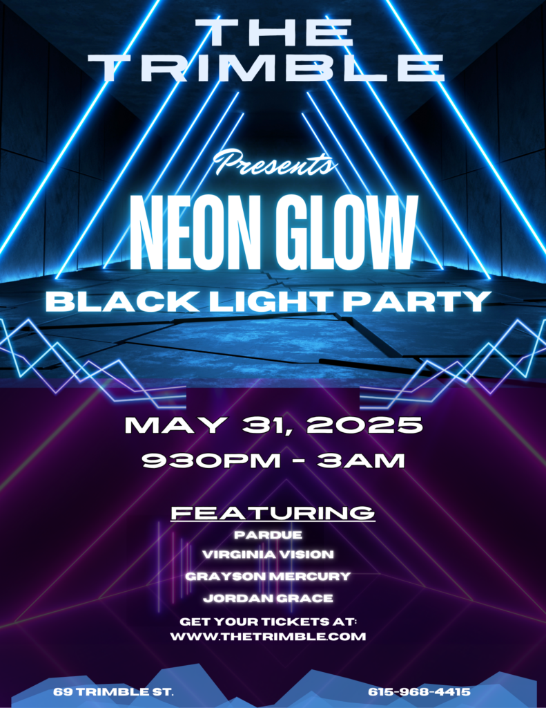 Nashville Neon Glow Black Light Party - House / EDM Music Party